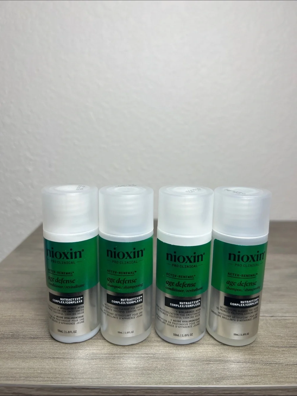Nioxin Activ Renewal Age Defense Shampoo & Conditioner Set
